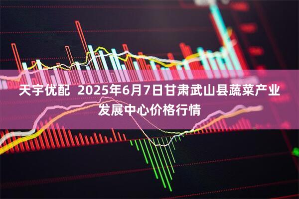 天宇优配  2025年6月7日甘肃武山县蔬菜产业发展中心价格行情