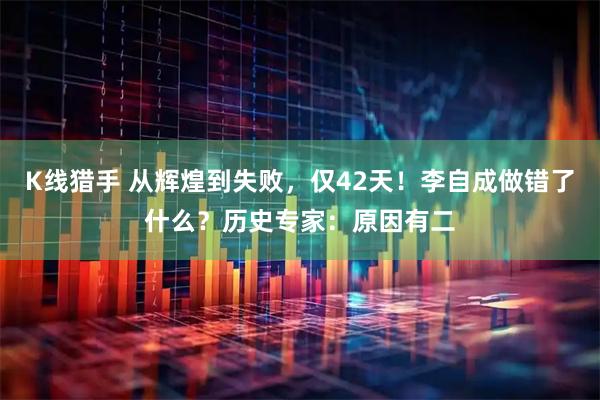 K线猎手 从辉煌到失败，仅42天！李自成做错了什么？历史专家：原因有二